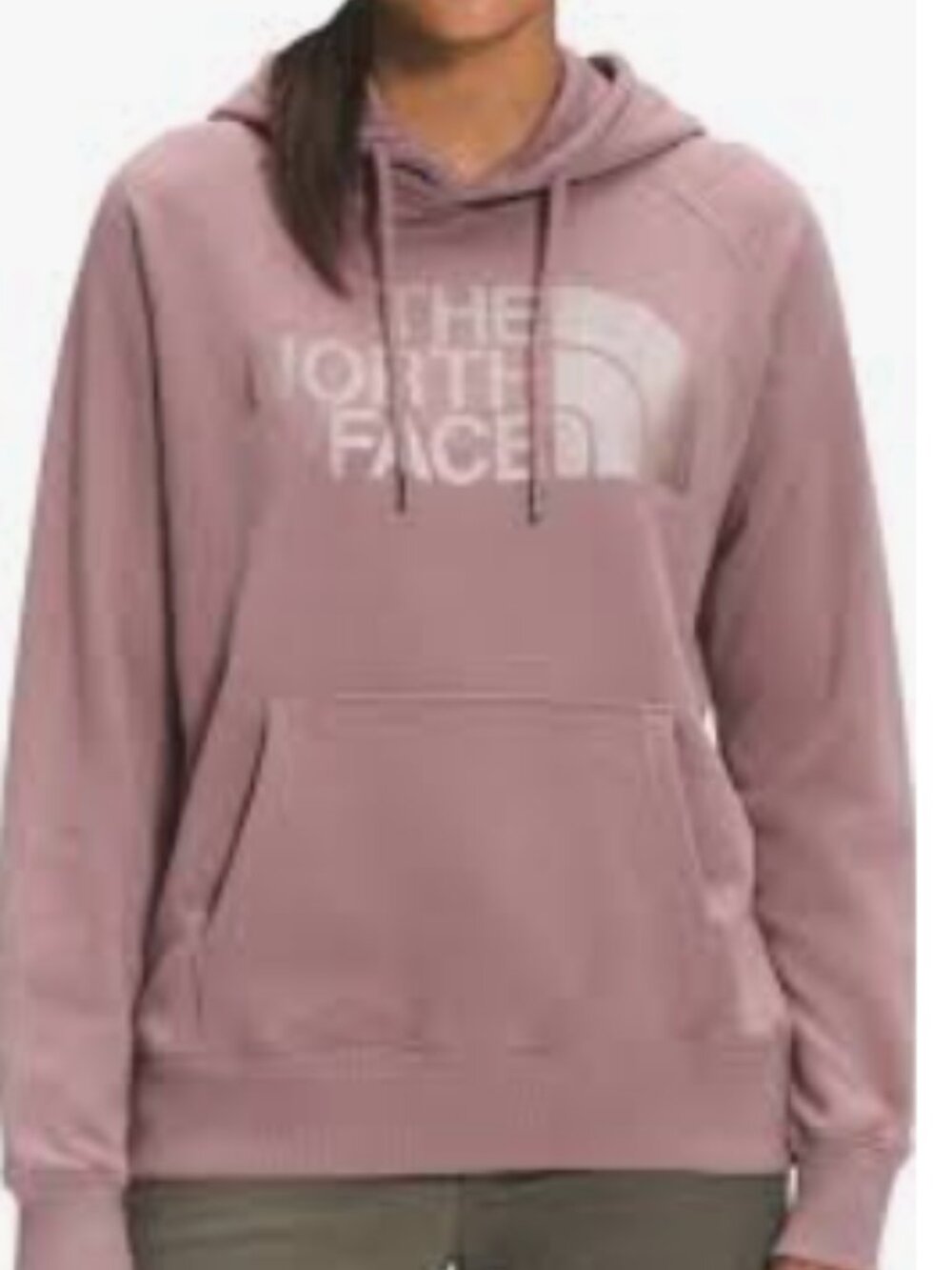 The North Face Pullover Hoodie Mauve Size Medium